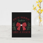 女性たち外見が素敵ね 笑えるクリスマス カード (黄色い花)