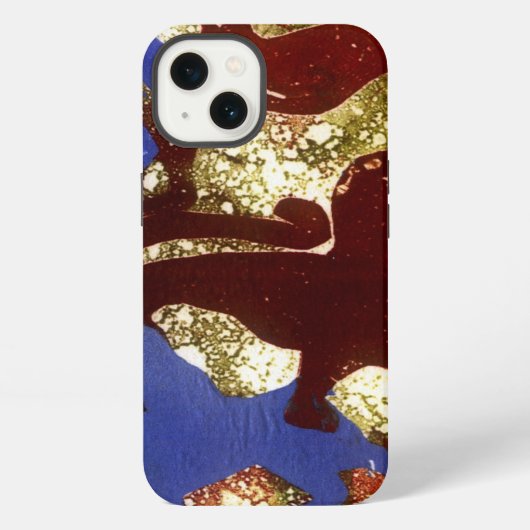 女性だけのパーティー iPhoneケース (裏面)