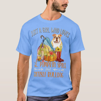 女性だけの女の子は秋パンプキンスパイス&を愛する Tシャツ