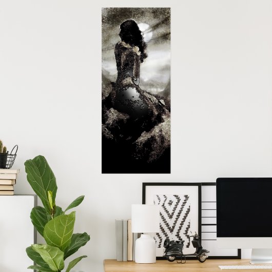 女性つながり ポスター (ホームオフィス)