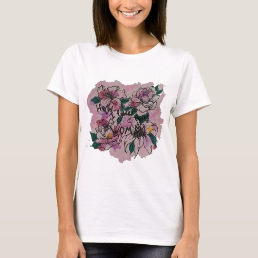 女性であることがどれほど好きか… Tシャツ (正面)