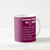 女性とは コーヒーマグカップ (正面右)