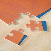 女性とクロウフィッシュジグソーパズル ジグソーパズル (側面)