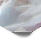 女性とバラ ポスター (角)