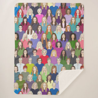 女性とフェミニスト シェルパブランケット