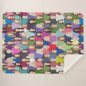 女性とフェミニスト シェルパブランケット (正面(横))