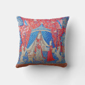 女性と一角獣 クッション (裏面)