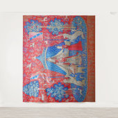 女性と一角獣 タペストリー (正面)