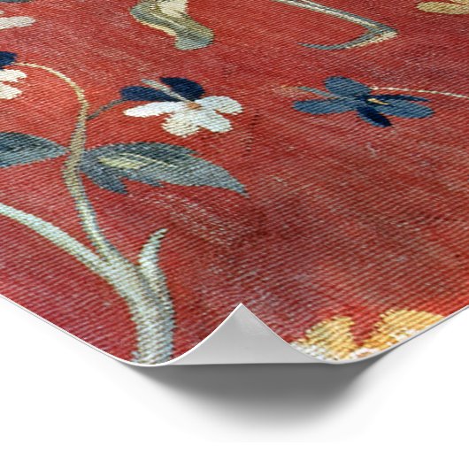 女性と一角獣： 「味」 ポスター (角)