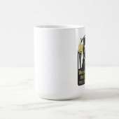 女性と世代の建物 コーヒーマグカップ (中央)