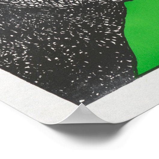 女性と乗馬ゾウを示すサーカスのポスター。 ポスター (角)