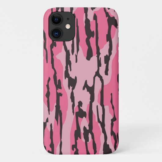 女性と女の子のためのボトムランズ カモフラージュ ピンク Case-Mate iPhoneケース (裏面)
