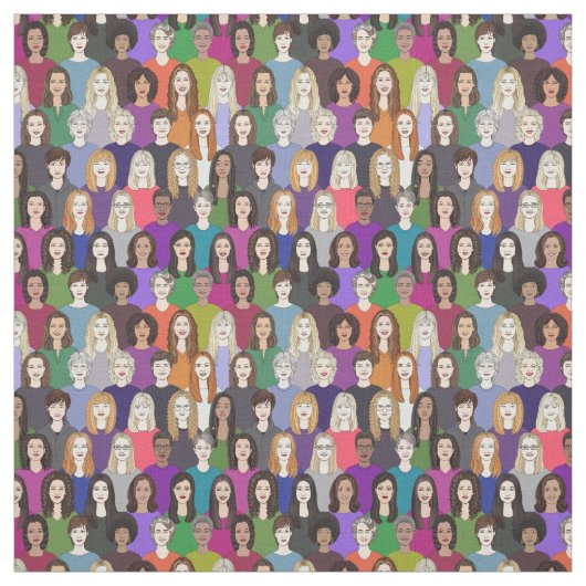 女性と女性の公正 ファブリック (見本)