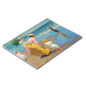 女性と子供のビーチEdward Potthast ノートブック (左側)