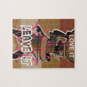 女性と子供の人生は公平ではない;それに慣れなさい。 ジグソーパズル (横)