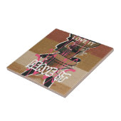 女性と子供の人生は公平ではない；それに慣れなさい。 タイル (側面)