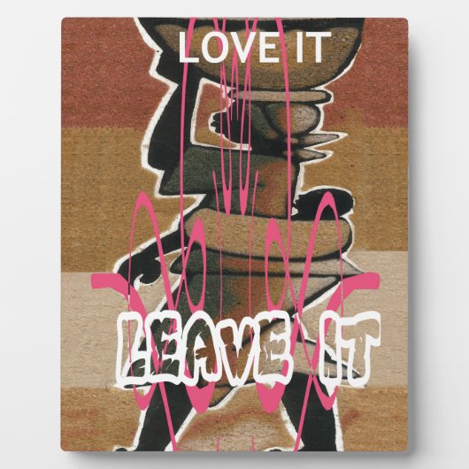 女性と子供の人生は公平ではない;それに慣れなさい。 フォトプラーク (正面)