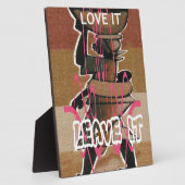 女性と子供の人生は公平ではない;それに慣れなさい。 フォトプラーク (側面)