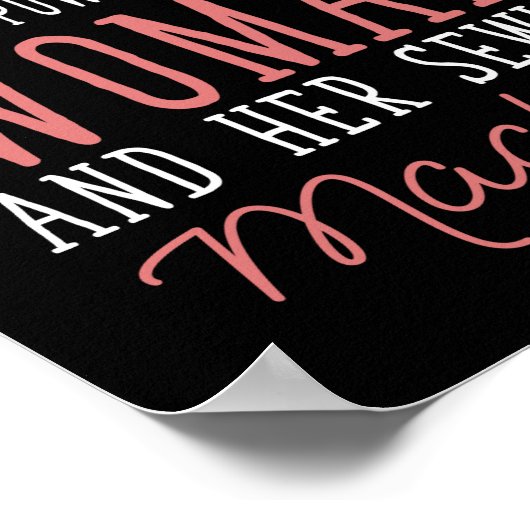 女性と彼女の力を決して過小評価しない ポスター (角)