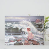 女性と波（Frantisek Kupka著） カード (スタンド正面)