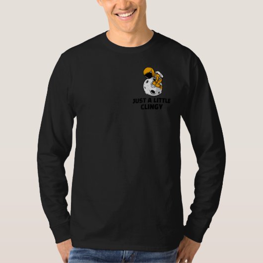 女性と男性のための月への旅 Tシャツ (正面)