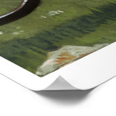 女性と自転車（De Kooning後） ポスター (角)