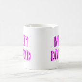 女性と離婚できて幸せ コーヒーマグカップ (中央)