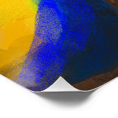 女性と鳥のトレンド自然 ポスター (コーナー)