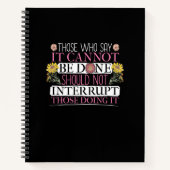 女性に力を与えたフェミニズムの指導者 ノートブック (正面)