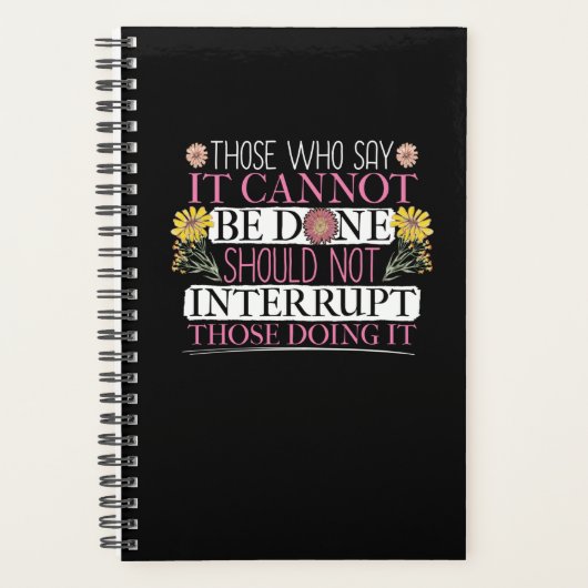 女性に力を与えたフェミニズムの指導者 プランナー手帳 (正面)