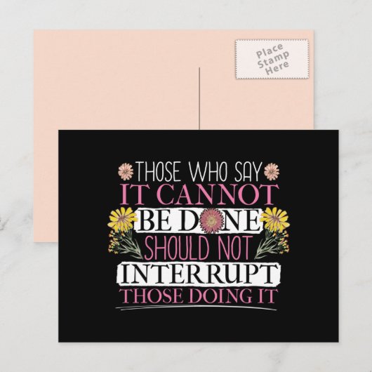 女性に力を与えたフェミニズムの指導者 ポストカード (正面/裏面)