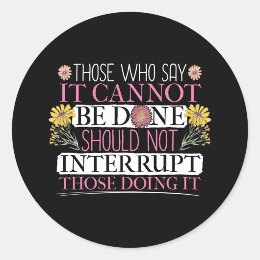 女性に力を与えたフェミニズムの指導者 ラウンドシール (正面)