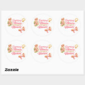 女性に力を与えるのは女性自身 ラウンドシール (シート)