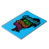 女性に力を与える力を与える ノートブック (左側)