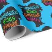 女性に力を与える力を与える ラッピングペーパー (ロールコーナー)