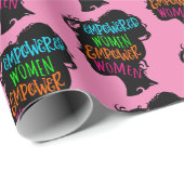 女性に力を与える力を与える ラッピングペーパー (ロールコーナー)