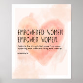 女性に力を与える力 – フェミニストの力 ポスター (正面)