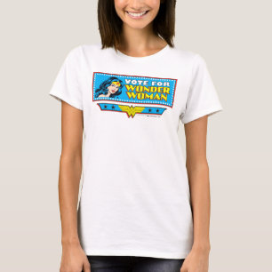 女性に投票疑問に思する Tシャツ