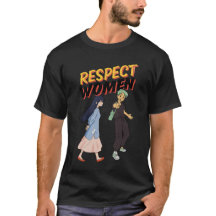 女性に敬意を – エンパワーメントTシャツ for 彼と彼女