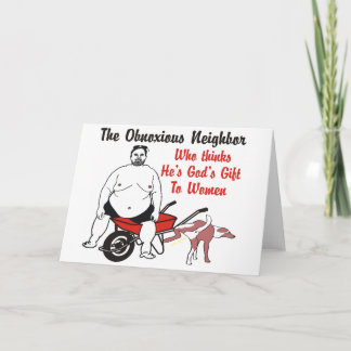 女性に神考えの贈り物として贈られる隣人 カード