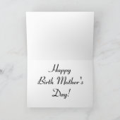 女性に私達は決して十分を感謝していしてもいくないです サンキューカード (内部)