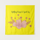 女性に贈る、ハッピーなデザイン タペストリー (正面)