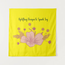 女性に贈る、ハッピーなデザイン タペストリー