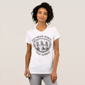 女性に趣味があって当然Tシャツ Tシャツ (正面フル)