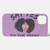 女性にYesを言う Case-Mate iPhoneケース (裏面 (横))