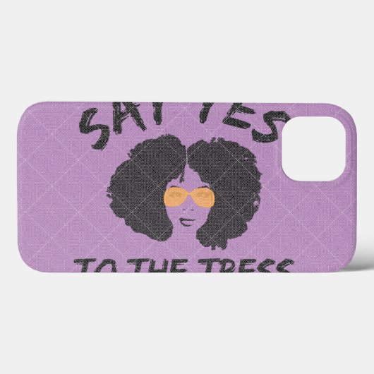 女性にYesを言う Case-Mate iPhoneケース (裏面 (横))