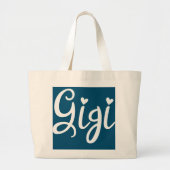 女性のおばあちゃんとおじいちゃんの日のためのギギ ラージトートバッグ (正面)