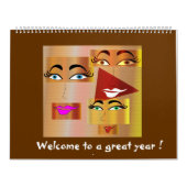 女性のおもしろいなカレンダー カレンダー (カバー)