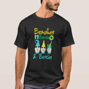 女性のおもしろい女の子の旅格言ザビーチビーチ Tシャツ