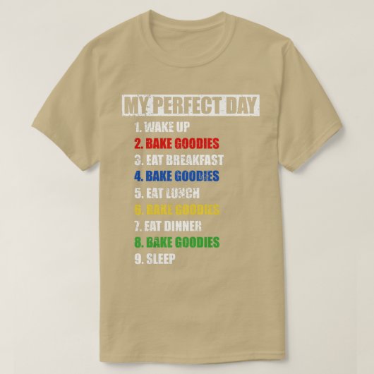 女性のおもしろい私の完璧な日焼きグッズ女性Who L Tシャツ (デザイン正面)